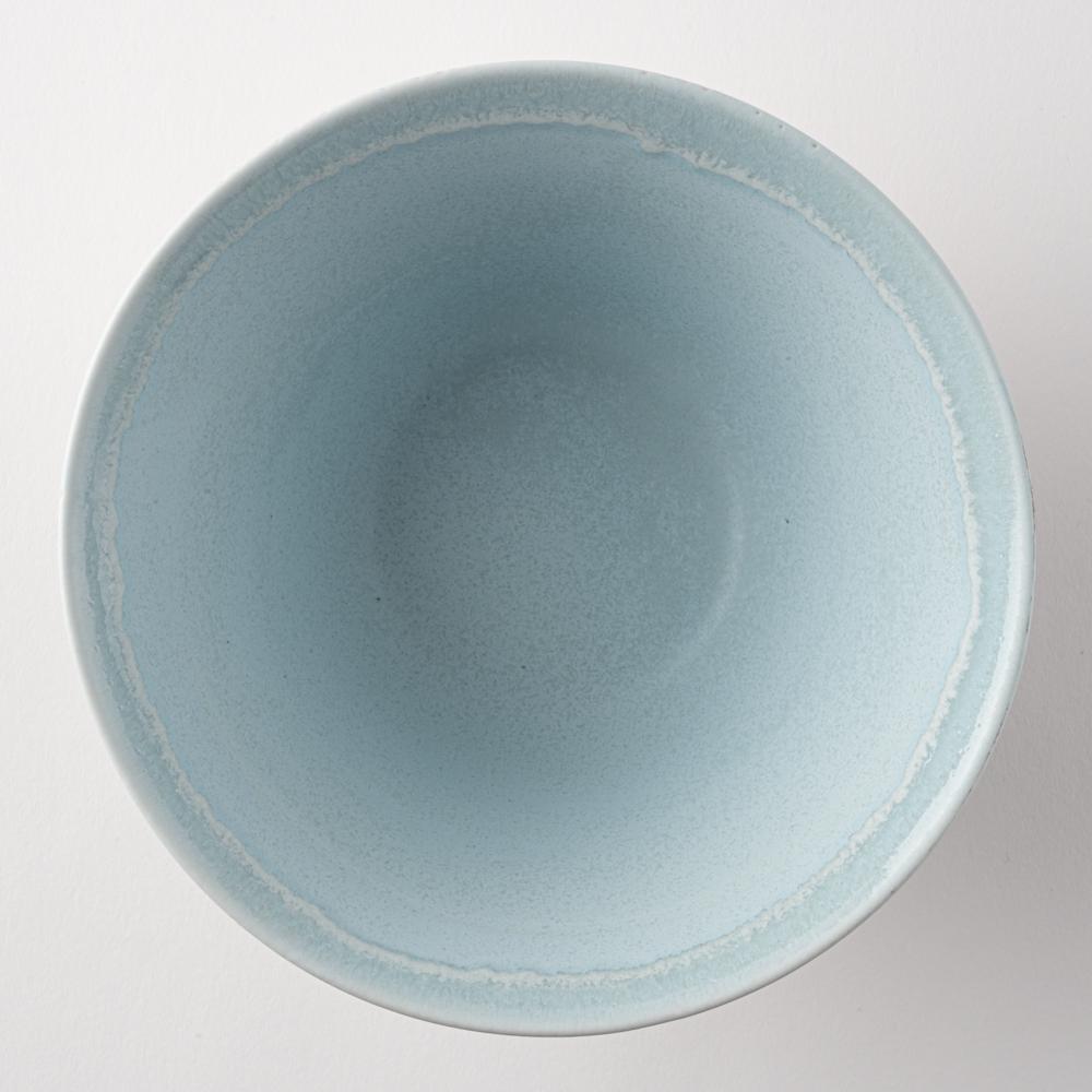 美濃焼 伸光窯 パステルジュレ反り鉢 ブルー×ピンク(L) 美濃焼 伸光窯 美濃焼