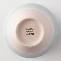 美濃焼 伸光窯 パステルジュレ反り鉢 ブルー×ピンク(M) 美濃焼 伸光窯 美濃焼