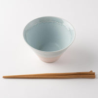 美濃焼 伸光窯 パステルジュレ反り鉢 ブルー×ピンク(M) 美濃焼 伸光窯 美濃焼