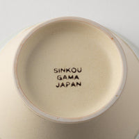 美濃焼 伸光窯 パステルジュレ反り鉢 グリーン×クリーム(L) 美濃焼 伸光窯 美濃焼