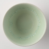 美濃焼 伸光窯 パステルジュレ反り鉢 グリーン×クリーム(S) 美濃焼 伸光窯 美濃焼