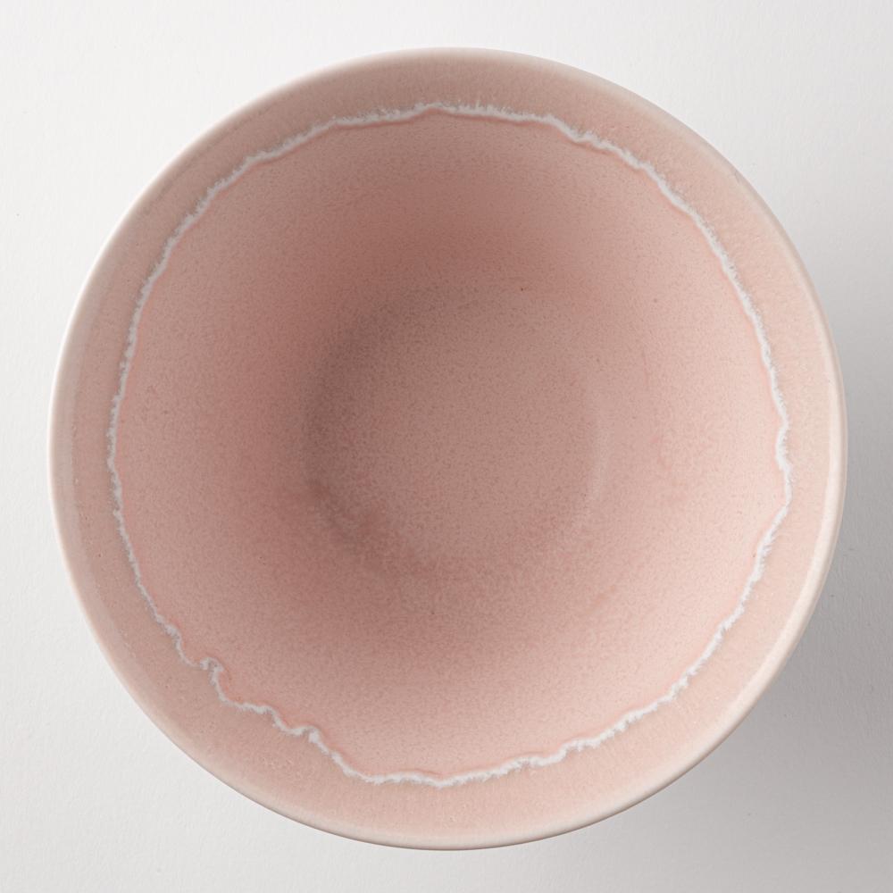 美濃焼 伸光窯 パステルジュレ反り鉢 ピンク×ブルー(L) 美濃焼 伸光窯 美濃焼