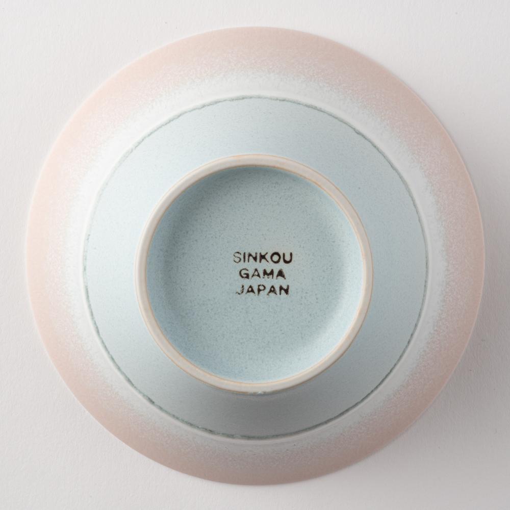 美濃焼 伸光窯 パステルジュレ反り鉢 ピンク×ブルー(L) 美濃焼 伸光窯 美濃焼