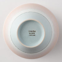 美濃焼 伸光窯 パステルジュレ反り鉢 ピンク×ブルー(L) 美濃焼 伸光窯 美濃焼