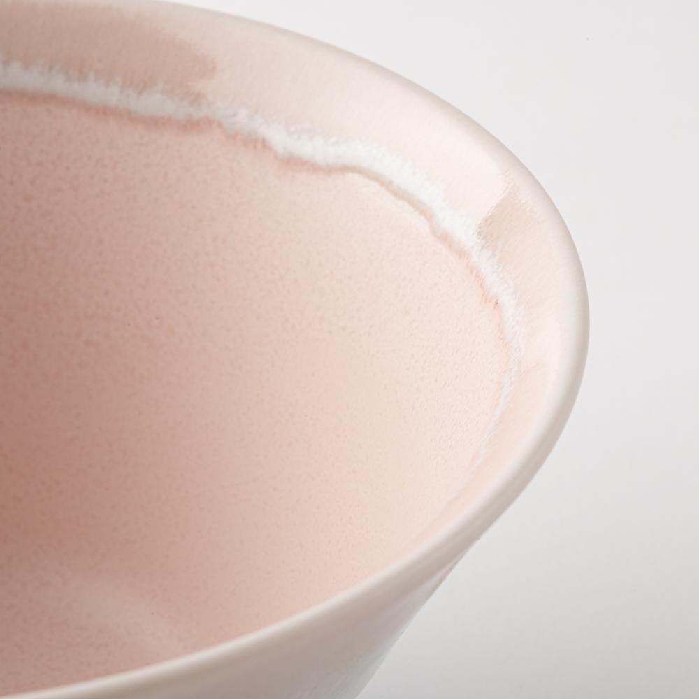 美濃焼 伸光窯 パステルジュレ反り鉢 ピンク×ブルー(M) 美濃焼 伸光窯 美濃焼