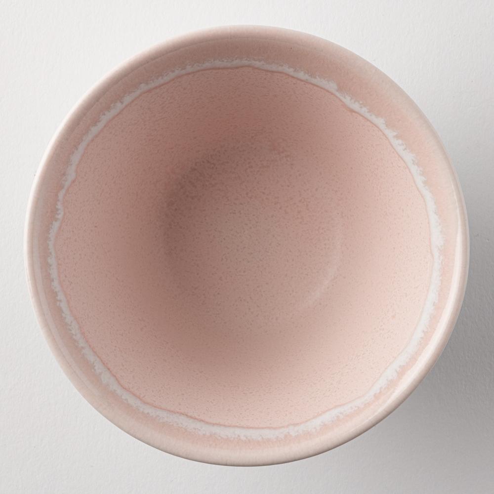 美濃焼 伸光窯 パステルジュレ反り鉢 ピンク×ブルー(S) ¥1,650 大人の