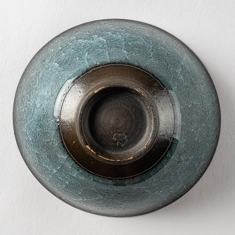 陶房薄氷 水泡氷裂貫入釉 茶碗(小) 陶房薄氷 作家 川合太一 陶磁器作家もの