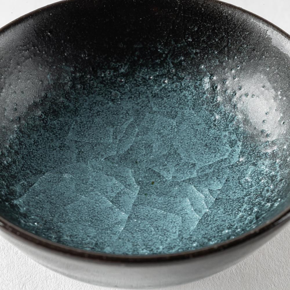 陶房薄氷 水泡氷裂貫入釉 ぐいのみ 陶房薄氷 作家 川合太一 陶磁器作家もの