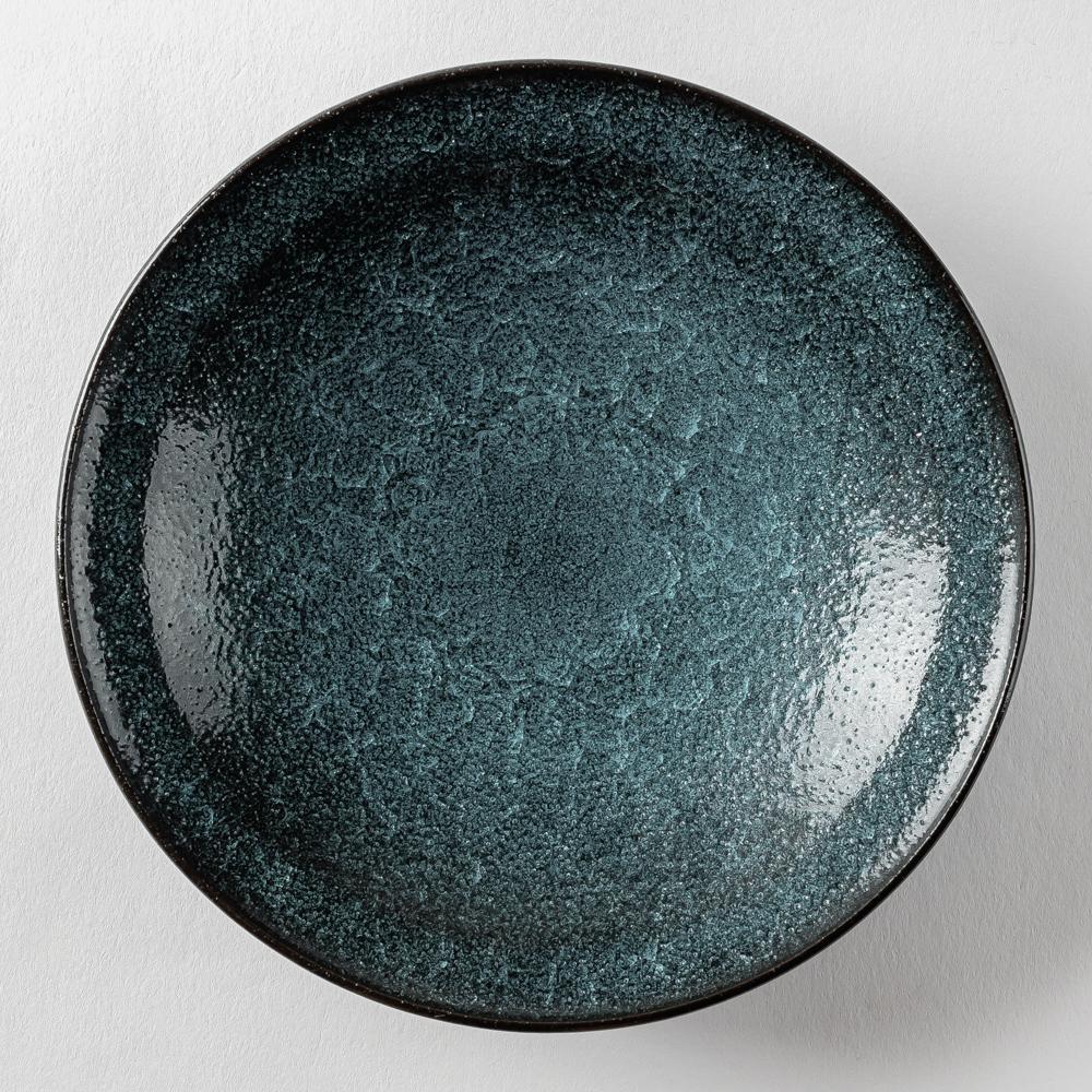 陶房薄氷 水泡氷裂貫入釉 浅鉢 陶房薄氷 作家 川合太一 陶磁器作家もの