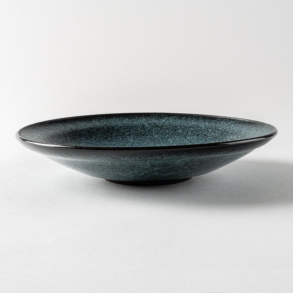 陶房薄氷 水泡氷裂貫入釉 浅鉢 陶房薄氷 作家 川合太一 陶磁器作家もの