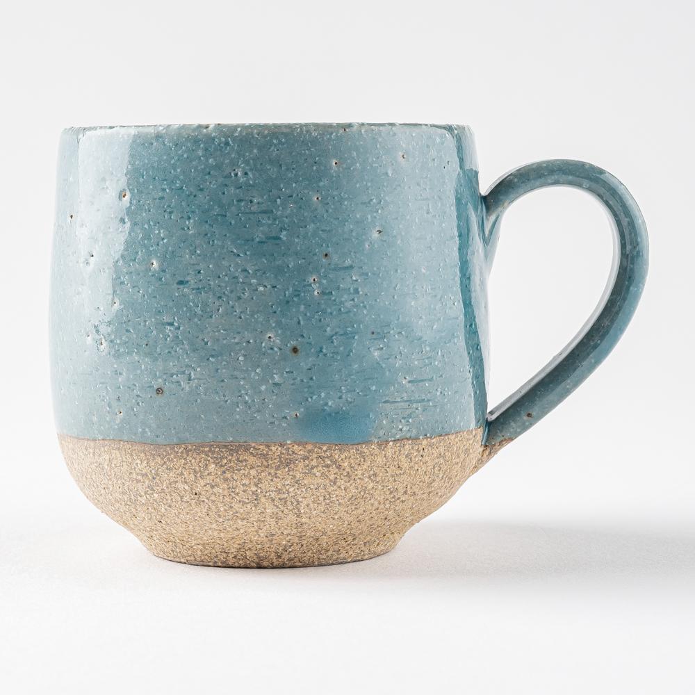 萬古焼 藍窯 コロコロマグ(ブルー) 萬古焼 藍窯堀内製陶所 萬古焼