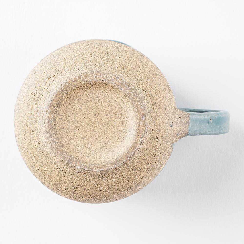 萬古焼 藍窯 コロコロマグ(ブルー) 萬古焼 藍窯堀内製陶所 萬古焼