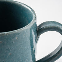 萬古焼 藍窯 コロコロマグ(ブルー) 萬古焼 藍窯堀内製陶所 萬古焼