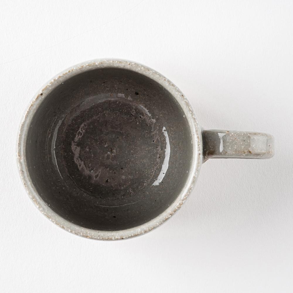 萬古焼 藍窯 コロコロマグ(グレー) 萬古焼 藍窯堀内製陶所 萬古焼