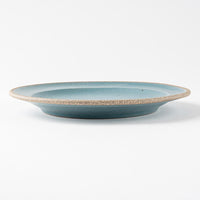 萬古焼 藍窯 モーニングプレート(ブルー) 萬古焼 藍窯堀内製陶所 萬古焼