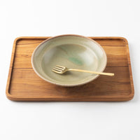 萬古焼 藍窯 パスタ皿(ビードロ) 萬古焼 藍窯堀内製陶所 萬古焼