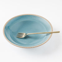 萬古焼 藍窯 パスタ皿(ブルー) 萬古焼 藍窯堀内製陶所 萬古焼