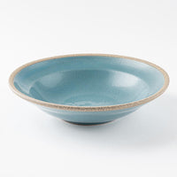 萬古焼 藍窯 パスタ皿(ブルー) 萬古焼 藍窯堀内製陶所 萬古焼