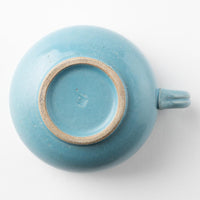 萬古焼 藍窯 スープカップ(ブルー) 萬古焼 藍窯堀内製陶所 萬古焼