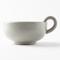 萬古焼 藍窯 スープカップ(グレー) 萬古焼 藍窯堀内製陶所 萬古焼