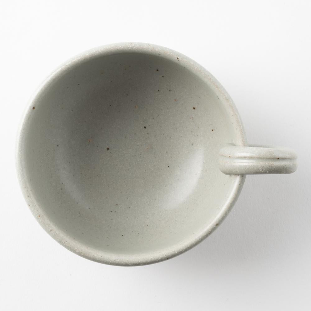 萬古焼 藍窯 スープカップ(グレー) 萬古焼 藍窯堀内製陶所 萬古焼