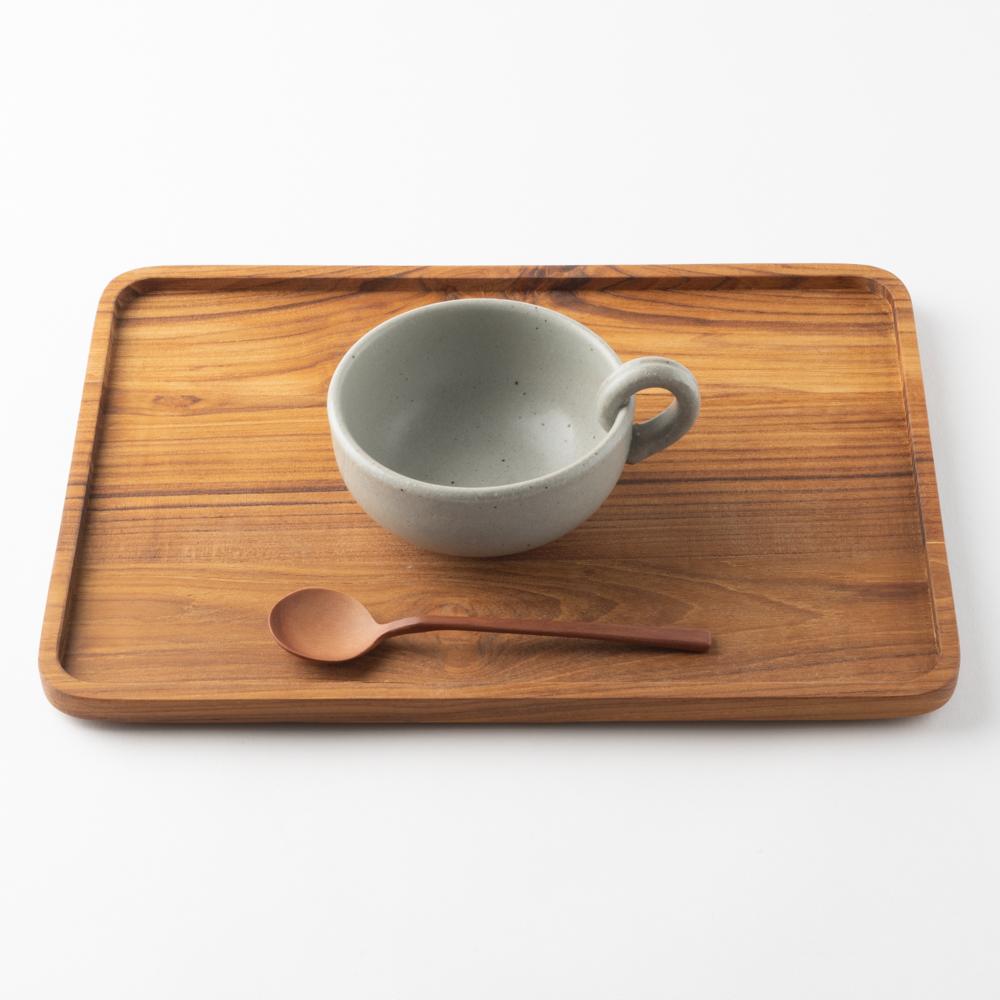 萬古焼 藍窯 スープカップ(グレー) 萬古焼 藍窯堀内製陶所 萬古焼