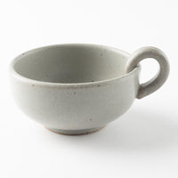 萬古焼 藍窯 スープカップ(グレー) 萬古焼 藍窯堀内製陶所 萬古焼