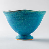 信楽焼 遊楽窯 トルコブルー デザートカップ 信楽焼 遊楽窯 信楽焼