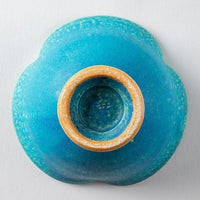 信楽焼 遊楽窯 トルコブルー デザートカップ 信楽焼 遊楽窯 信楽焼