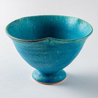 信楽焼 遊楽窯 トルコブルー デザートカップ 信楽焼 遊楽窯 信楽焼