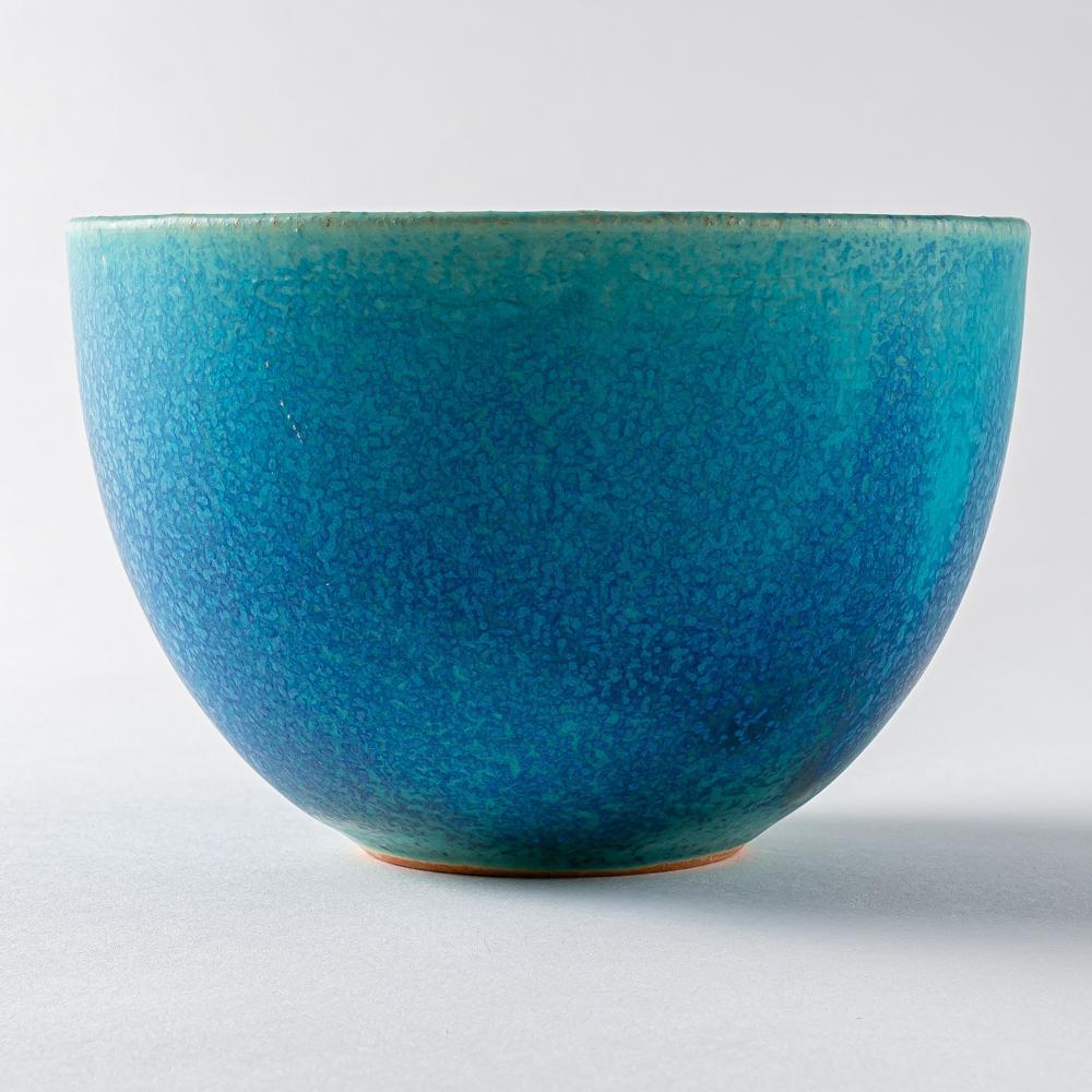 信楽焼 遊楽窯 トルコブルー フリーボウル 信楽焼 遊楽窯 信楽焼
