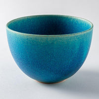 信楽焼 遊楽窯 トルコブルー フリーボウル 信楽焼 遊楽窯 信楽焼