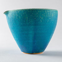 信楽焼 遊楽窯 トルコブルー 片口注器 信楽焼 遊楽窯 信楽焼