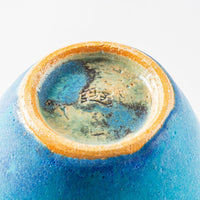 信楽焼 遊楽窯 トルコブルー 片口注器 信楽焼 遊楽窯 信楽焼