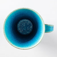 信楽焼 遊楽窯 トルコブルー ロングマグカップ 信楽焼 遊楽窯 信楽焼