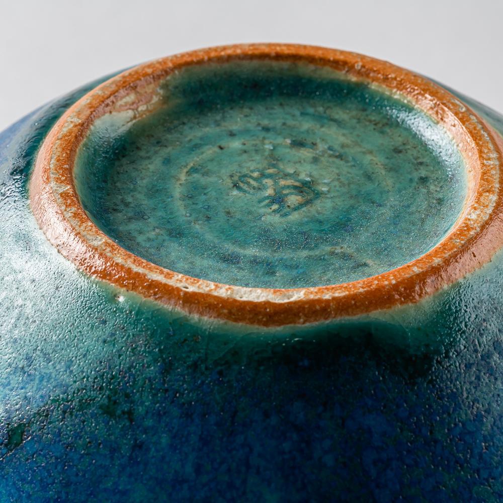 信楽焼 遊楽窯 トルコブルー スープカップ 信楽焼 遊楽窯 信楽焼