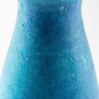 信楽焼 遊楽窯 トルコブルー 一輪花入 信楽焼 遊楽窯 信楽焼