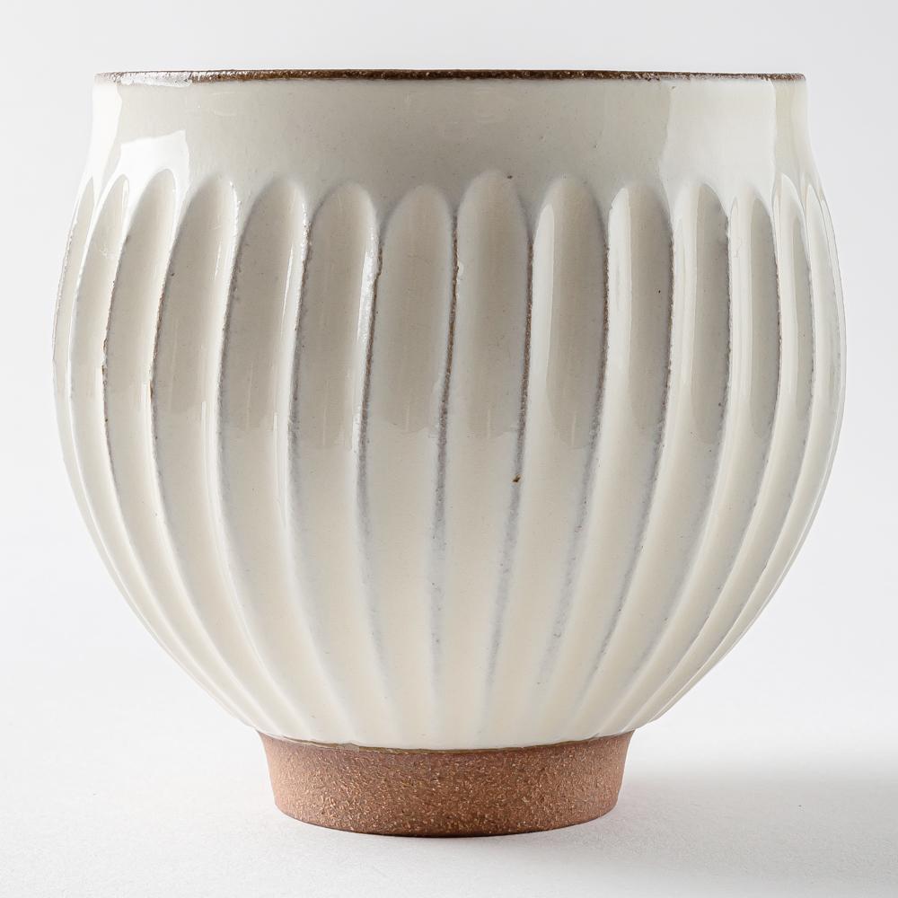 雅峰窯 鎬・フリーカップ(内ピンク、外白) 丹波焼 雅峰窯 丹波焼