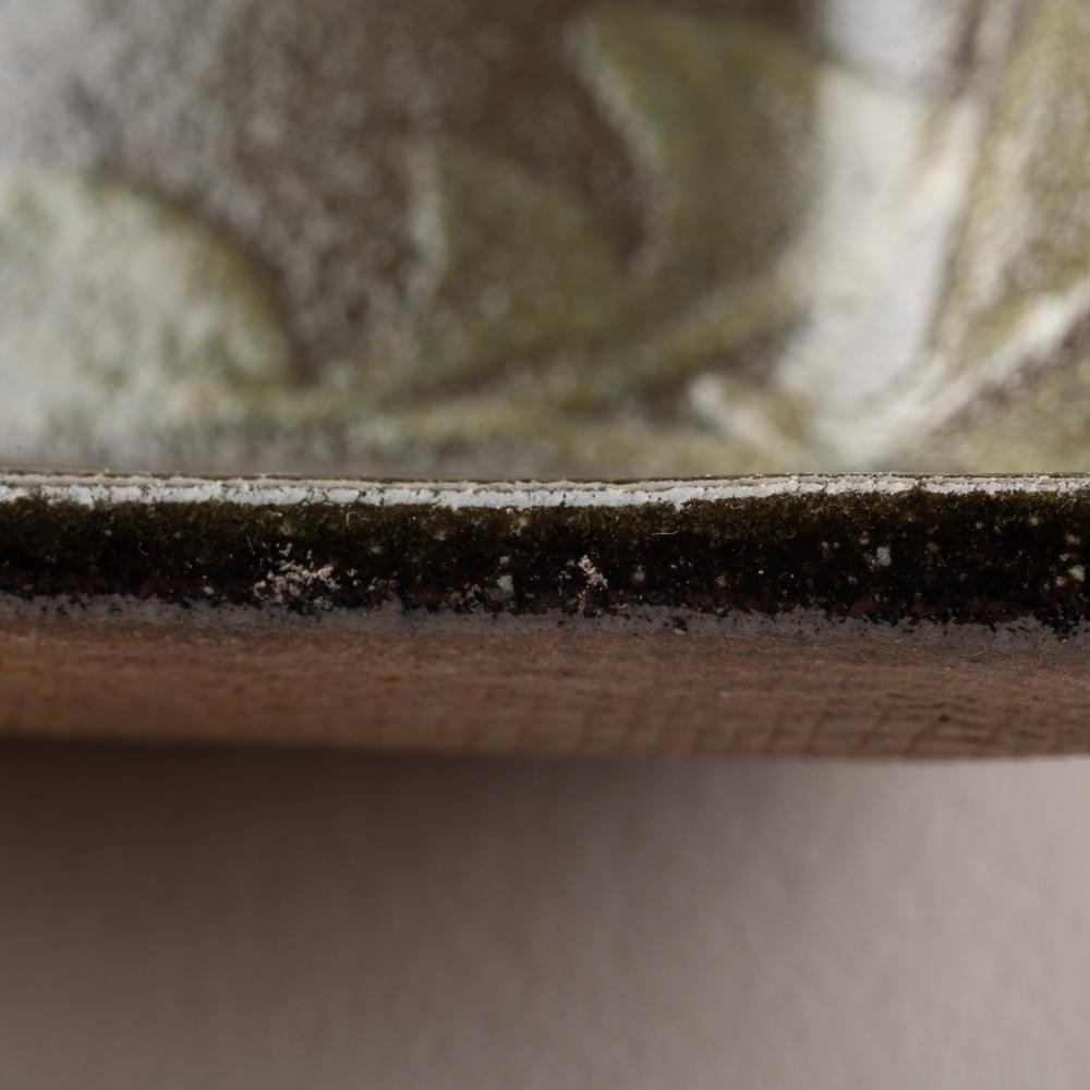 やちむん 陶眞窯 四角皿(8.5cm) ゴス白いっちん やちむん 陶眞窯 やちむん