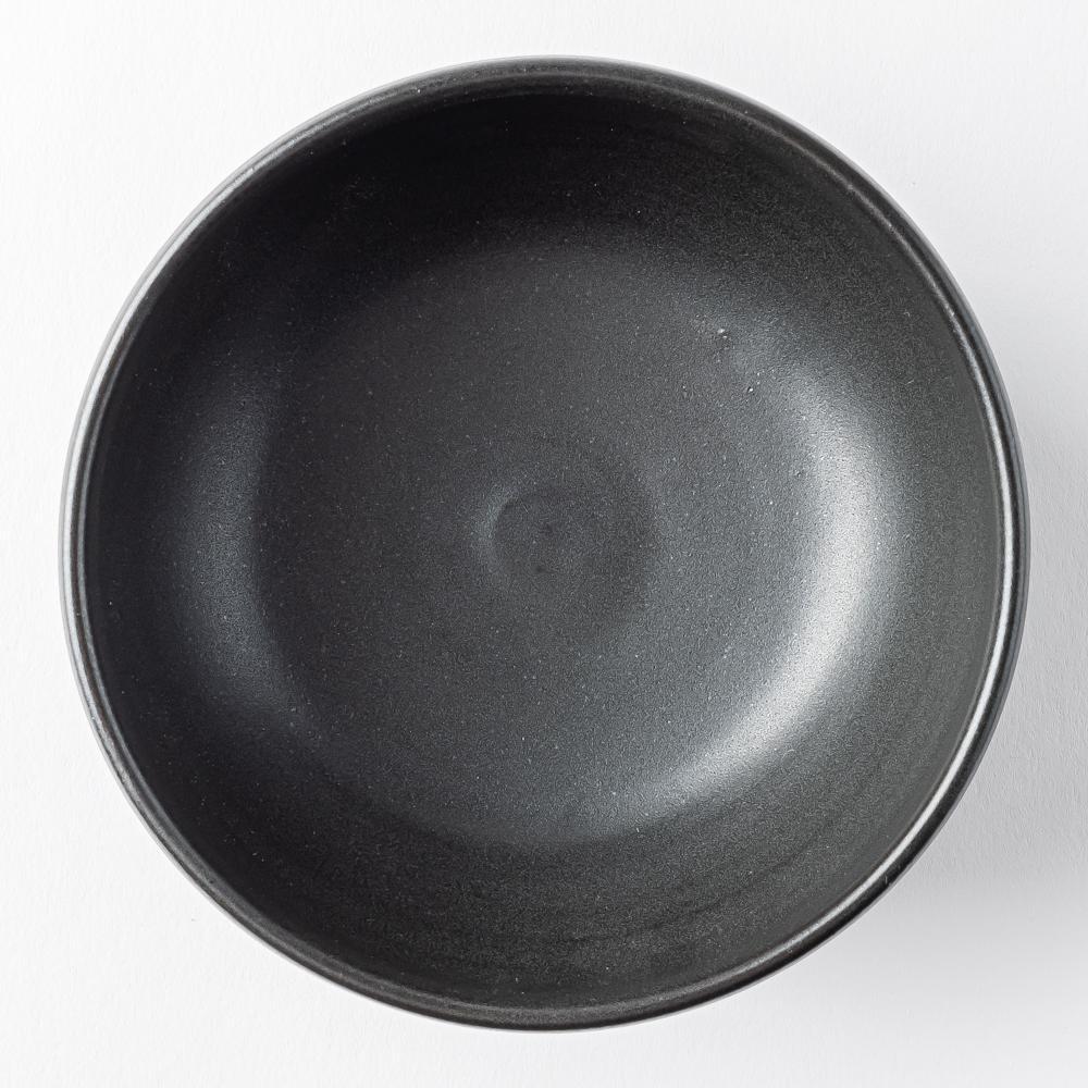 yoshida pottery ボウル 大人black yoshida pottery 陶磁器作家もの