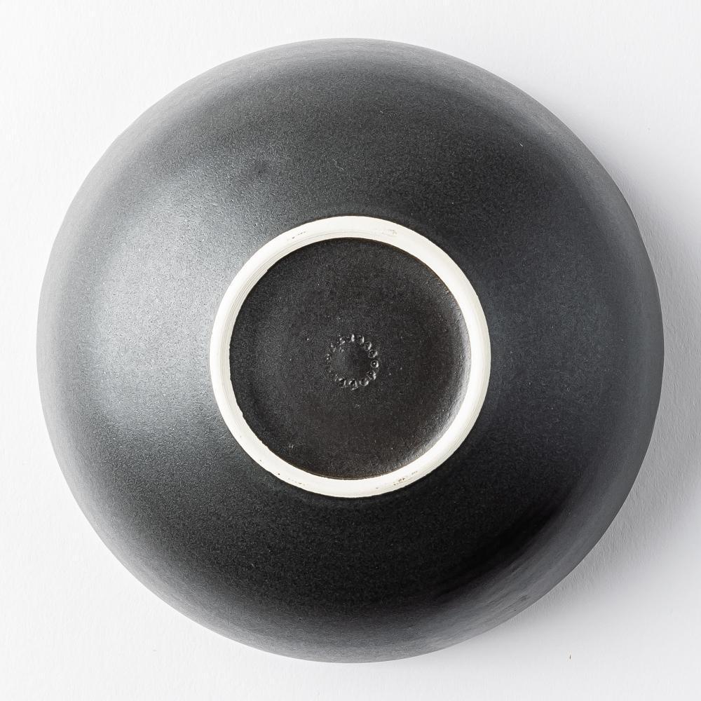 yoshida pottery ボウル 大人black yoshida pottery 陶磁器作家もの