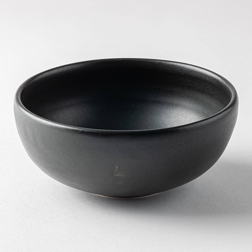 yoshida pottery ボウル 大人black yoshida pottery 陶磁器作家もの