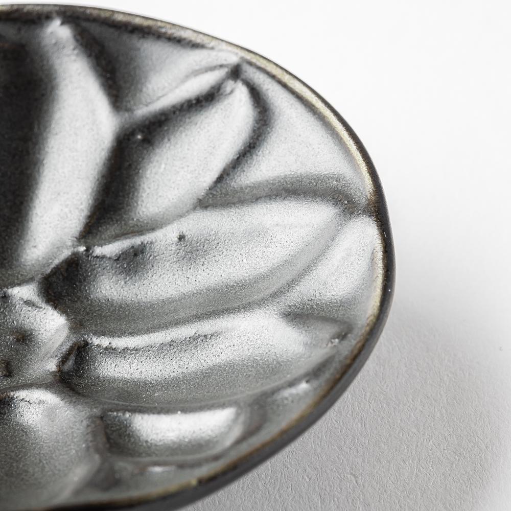 yoshida pottery 豆皿 大人black yoshida pottery 陶磁器作家もの