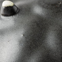 yoshida pottery 豆皿 大人black yoshida pottery 陶磁器作家もの