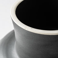 yoshida pottery 高杯皿(S) 大人black yoshida pottery 陶磁器作家もの