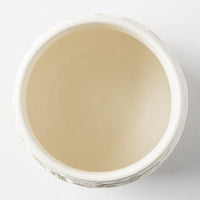 yoshida pottery 鎬カップ 恋人white yoshida pottery 陶磁器作家もの