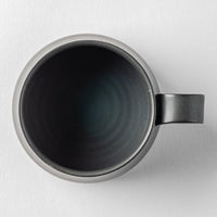 yoshida pottery コーヒーカップ 大人black yoshida pottery 陶磁器作家もの