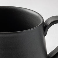 yoshida pottery コーヒーカップ 大人black yoshida pottery 陶磁器作家もの