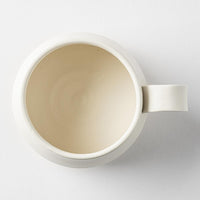 yoshida pottery コーヒーカップ 恋人white yoshida pottery 陶磁器作家もの