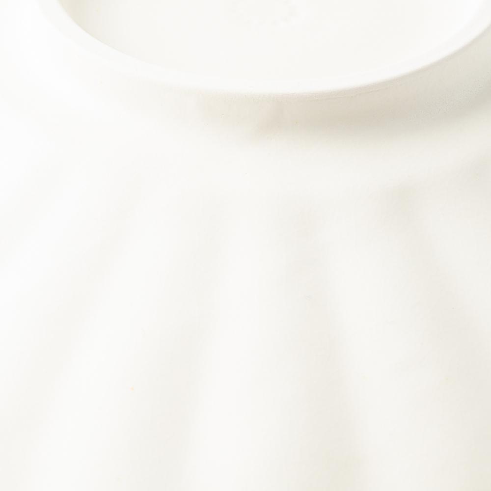 yoshida pottery 輪花皿 恋人white yoshida pottery 陶磁器作家もの